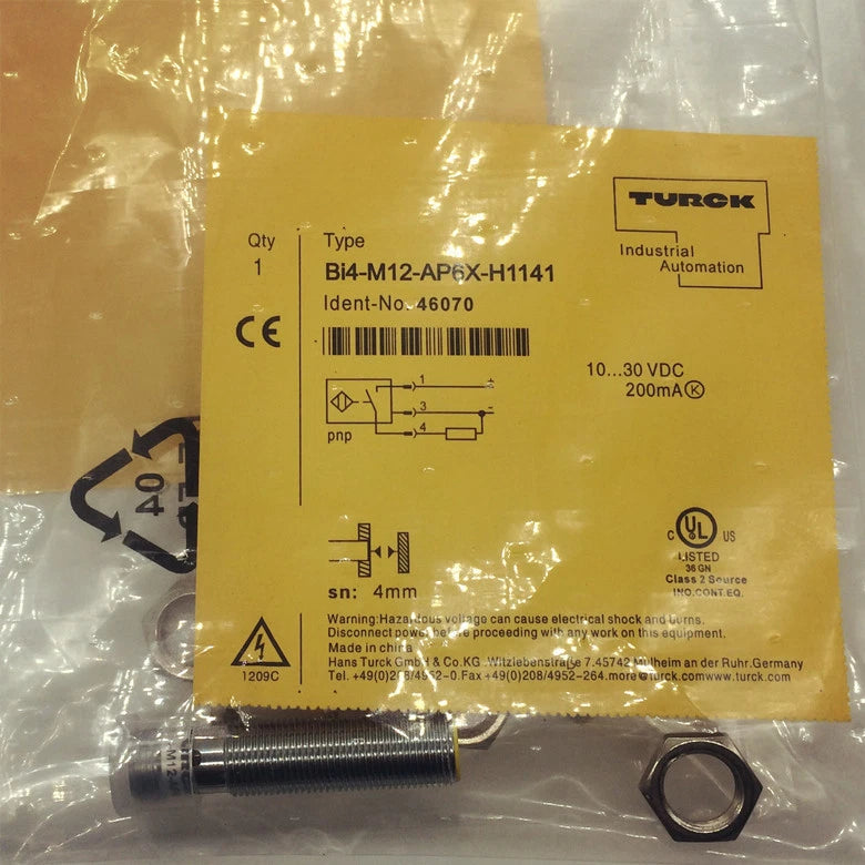 TURCK Bi4-M12-AN6X-H1141 Proximity Switch 10-30VDC #P