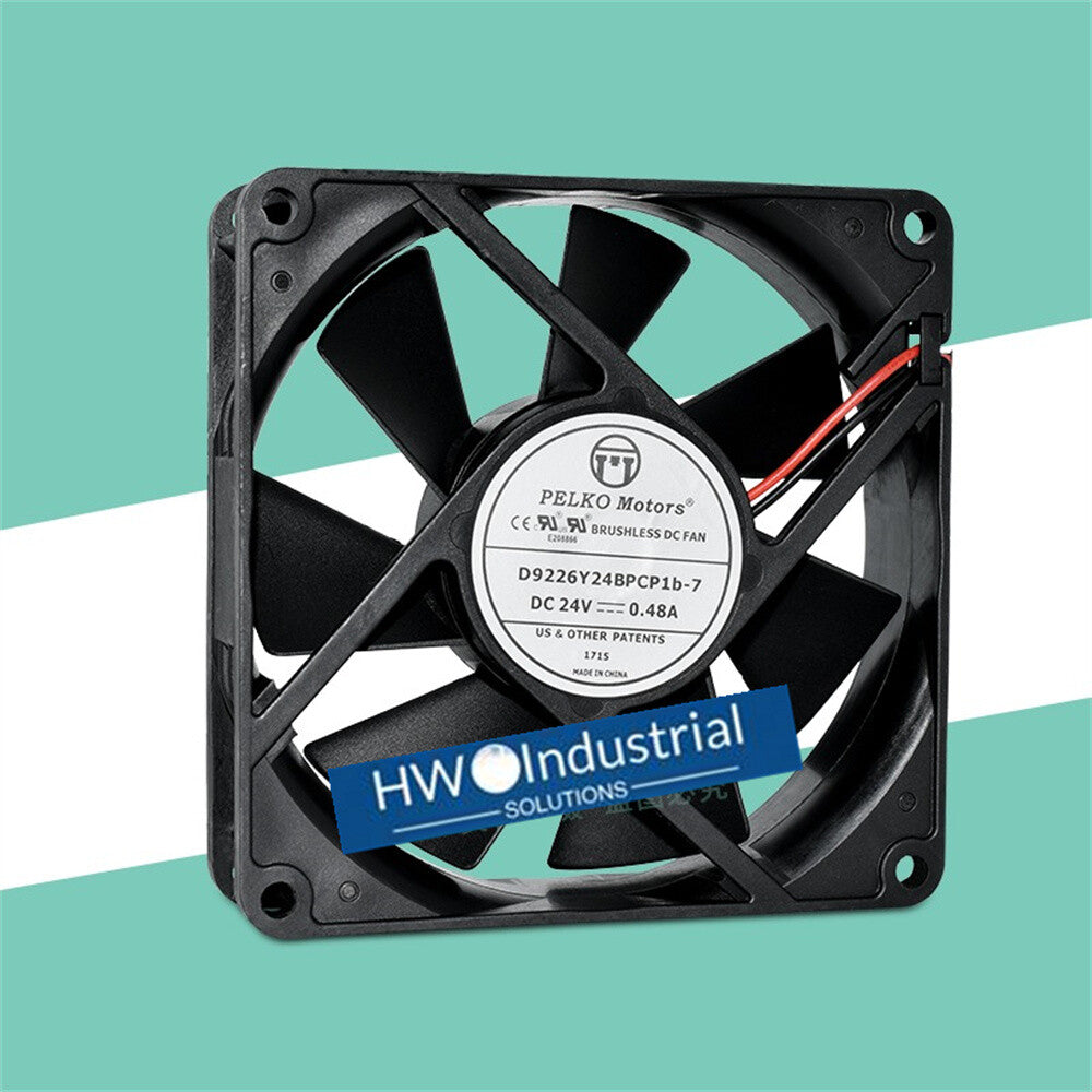 1/piece PELKO Motors D9226Y24BPCP1b-7 24V 0.48A 9225 Inverter Cooling Fan