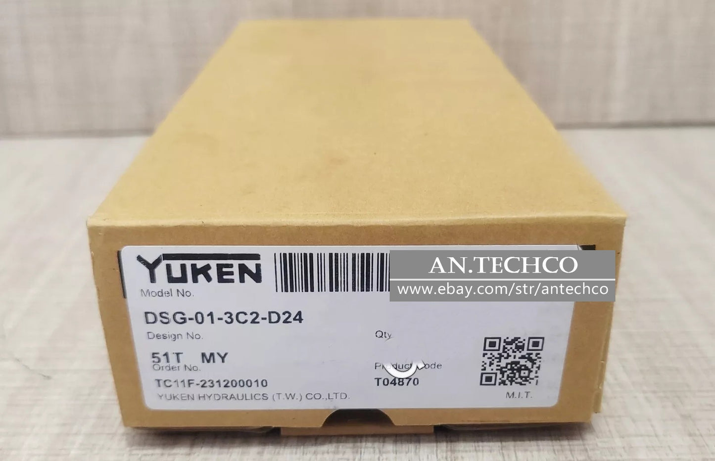 Yuken DSG-01-3C2-D24-51T Directional Valve