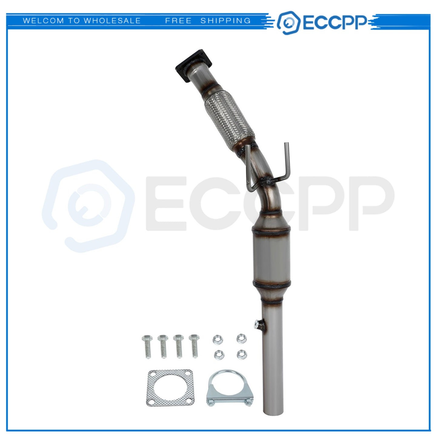 Catalytic Converter For 2005-2014 Volkswagen Jetta/Beetle/Golf 2.5L Direct Fit