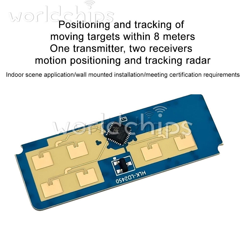 HLK-LD2450 DC5V 24G Human Presence Inductive Radar Sensor Motion Module Kit