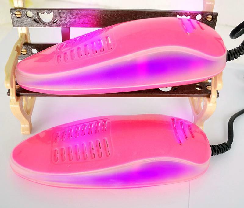 Blue Light Shoes Boots Socks Dryer PTC Heater Warmer Deodorizer Dehumidify Tool