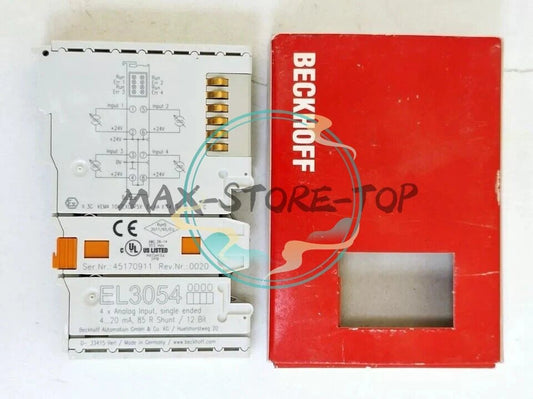 1PC  Beckhoff EL3054 Analog Input PLC Module  Free shipping