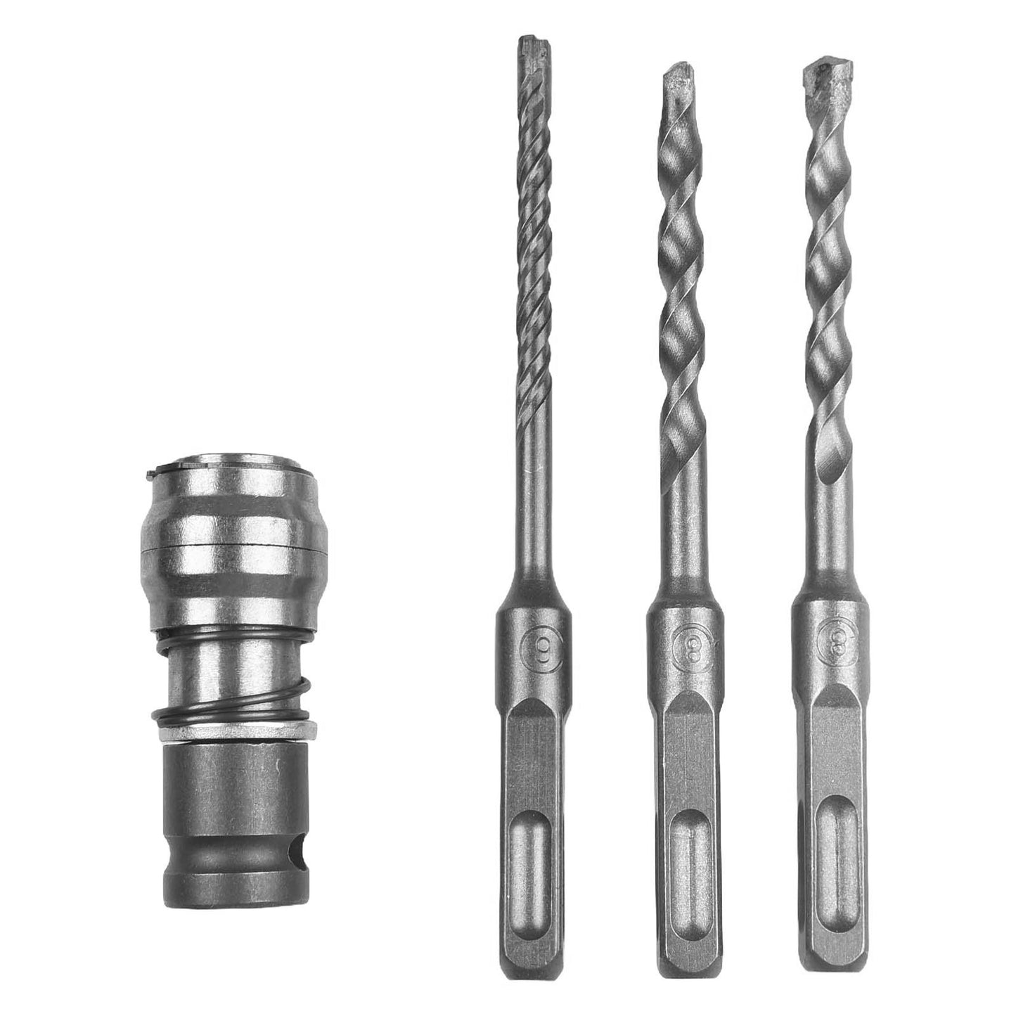 Square Handle Electric Wrench Conversion Head with Rust Resistant Material