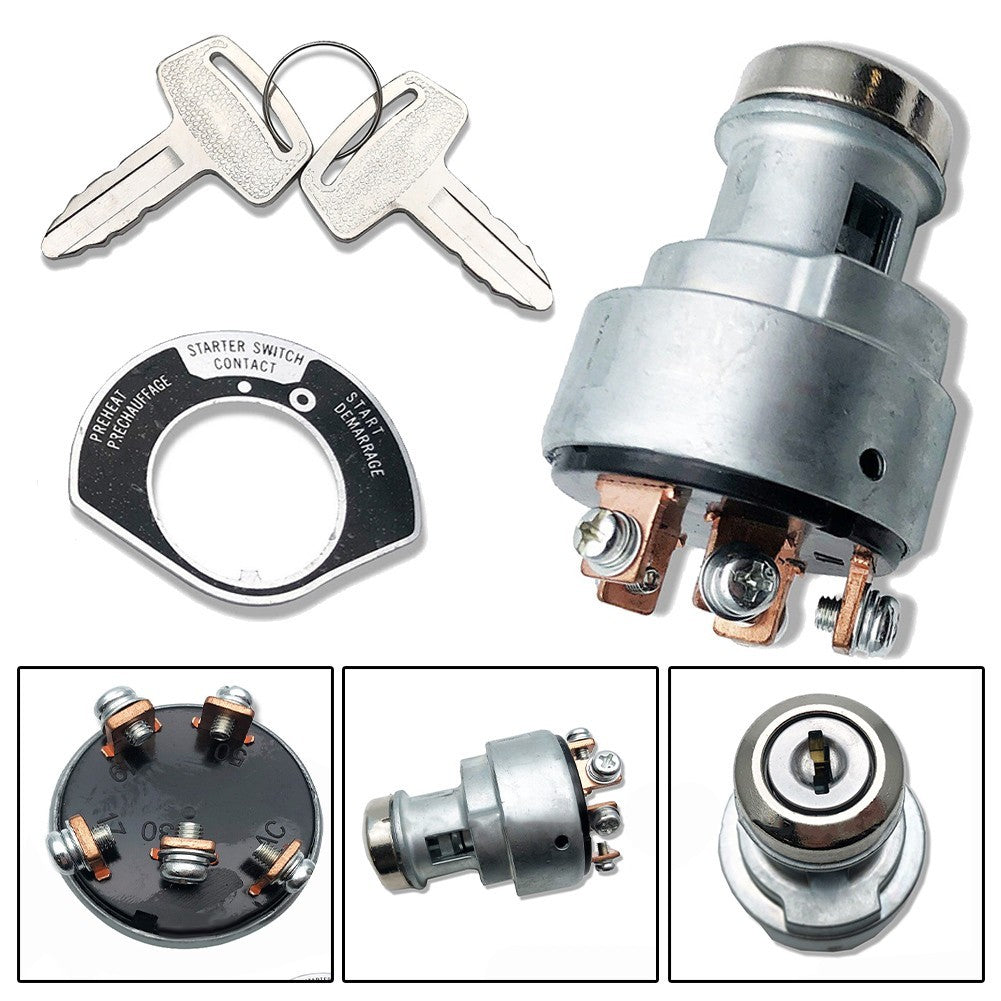 For Kubota Diesel & Gas Ignition Switch Dual Protection System Install