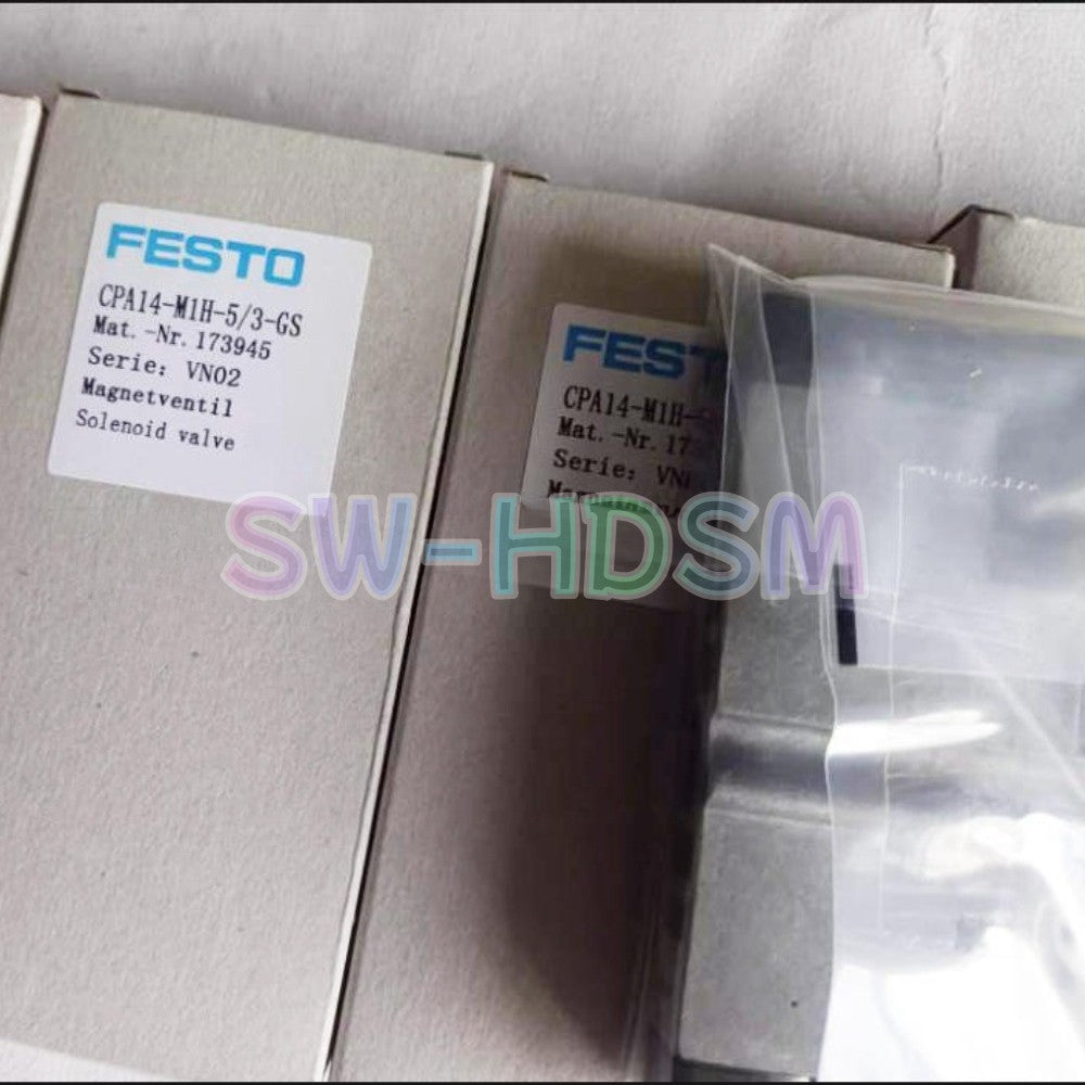 1PCS  for FESTO CPA14-M1H-5/3-GS 173945 Solenoid Valve Freight Free