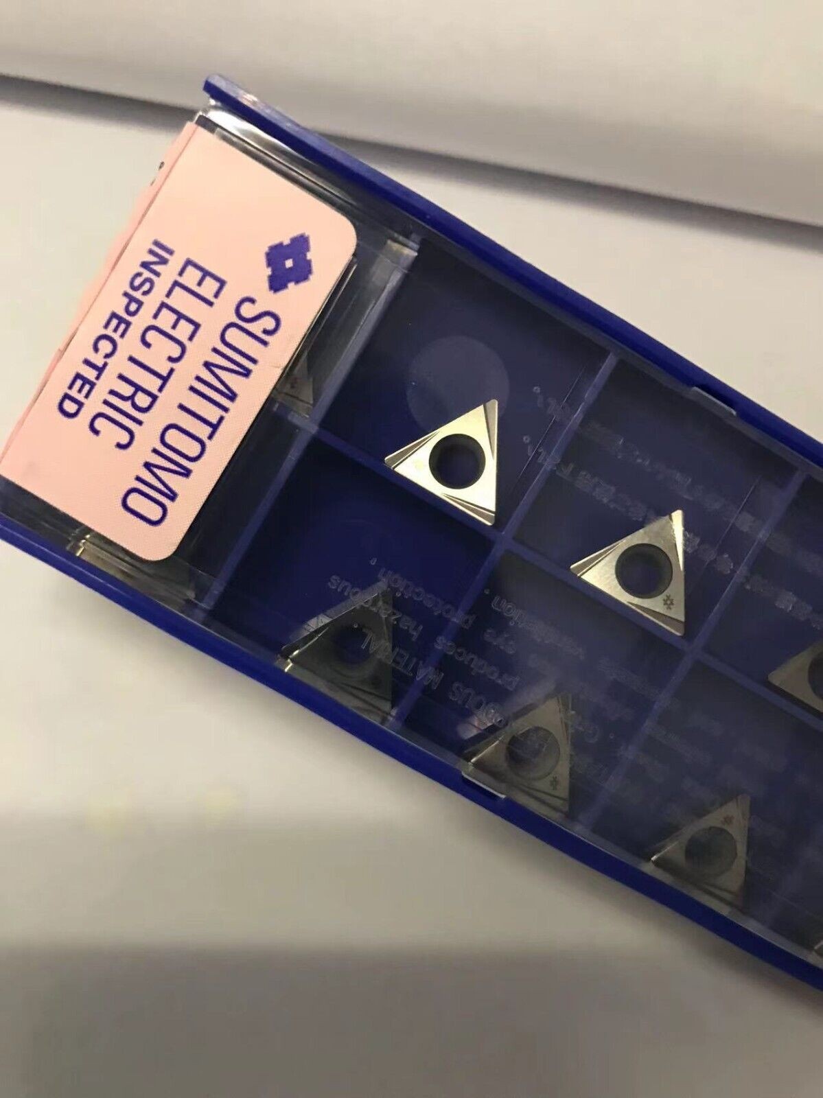 10Pcs Sumitomo TPGT110304L-W T1200A Cermet CNC Blades Finish boring inserts