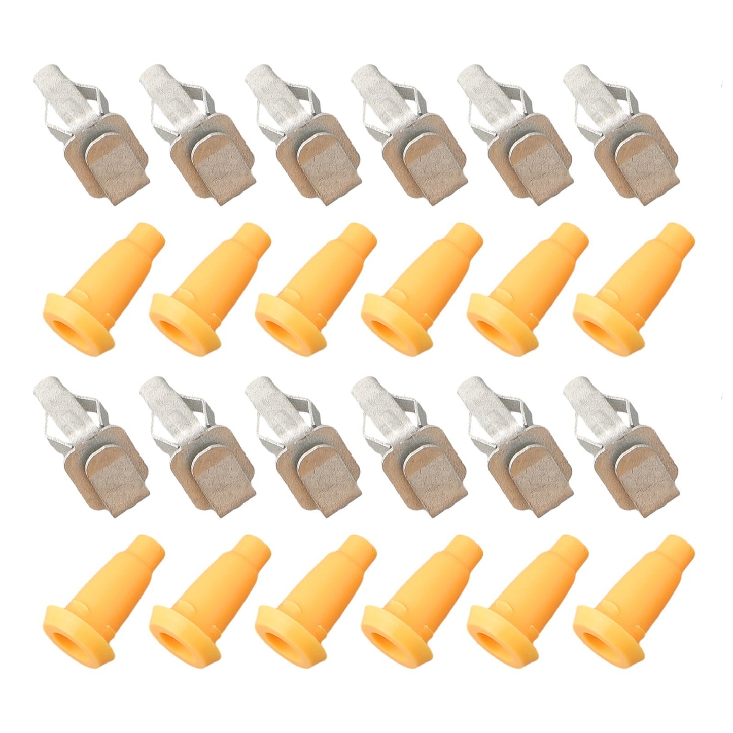 24Pcs/Set  Front Door Panel Frame Plugs & Door Panel Clips For Chevy For Camaro