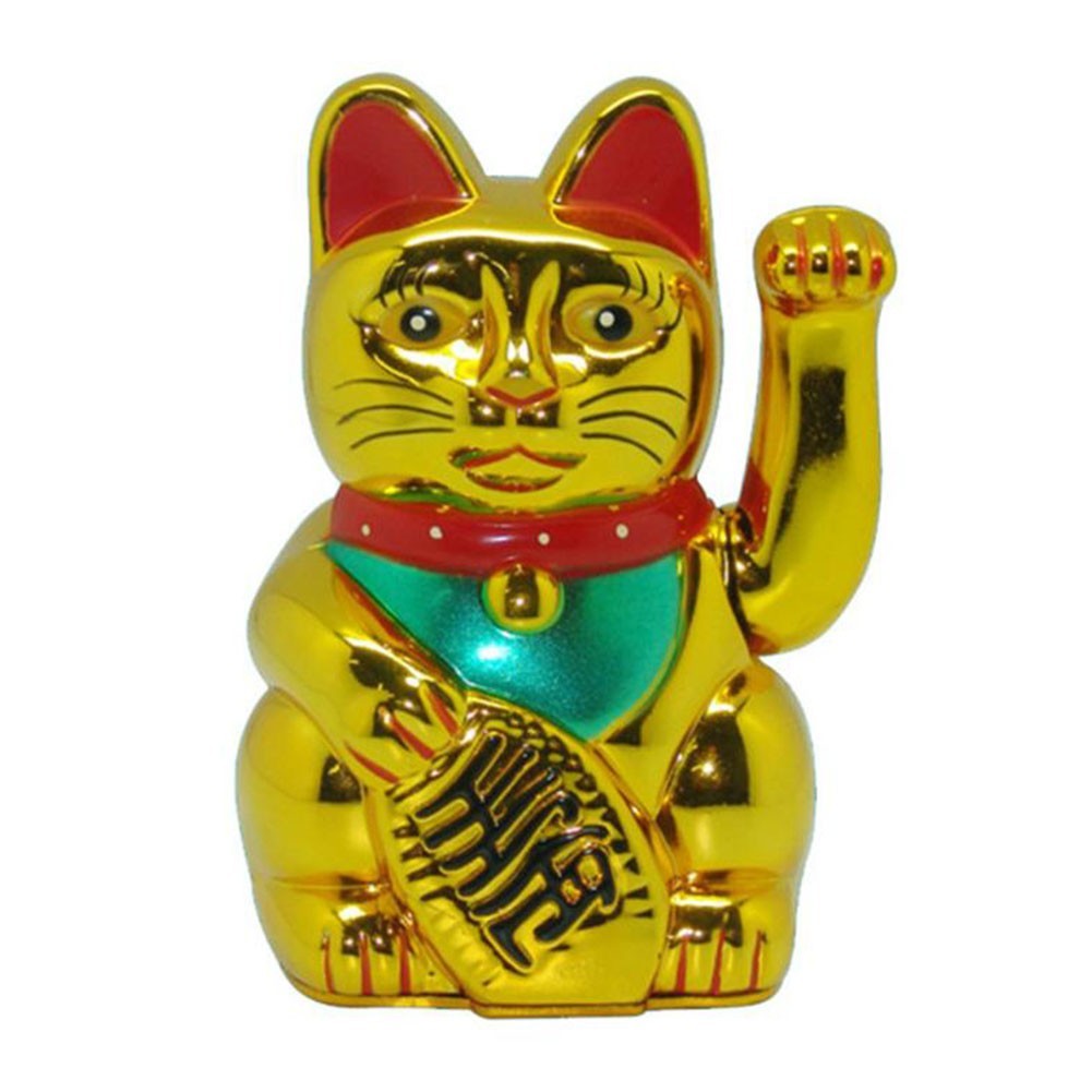 Lucky Cat Cashier  Store Opening Charm Rifeng 6 inch Electric Waving Cat
