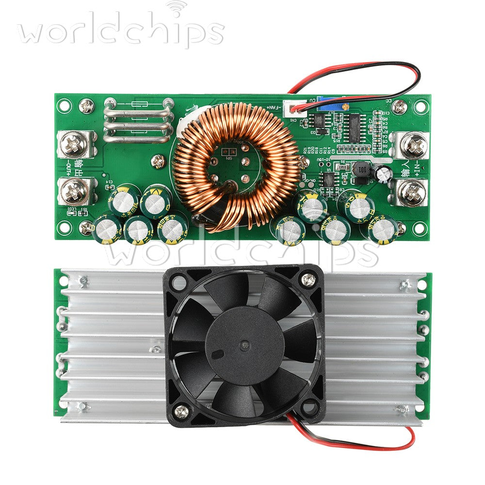 1500W Synchronous Rectification High-power Step-down adjustable Power Module