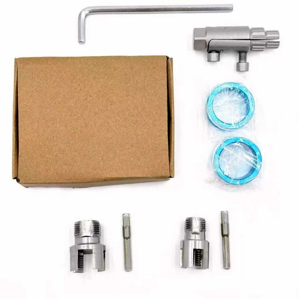 Pipe Threading Repair Tool Kit with Extraction Function for Various Pipe Types