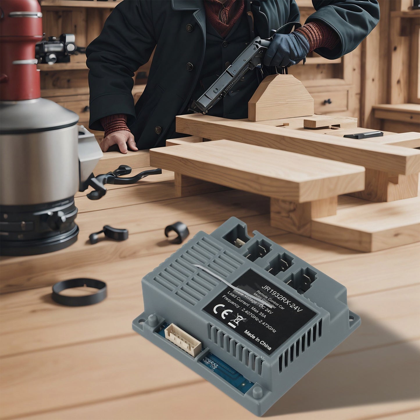Upgrade Your Electric Ride with JR1932RX24V Receiver and Remote Control