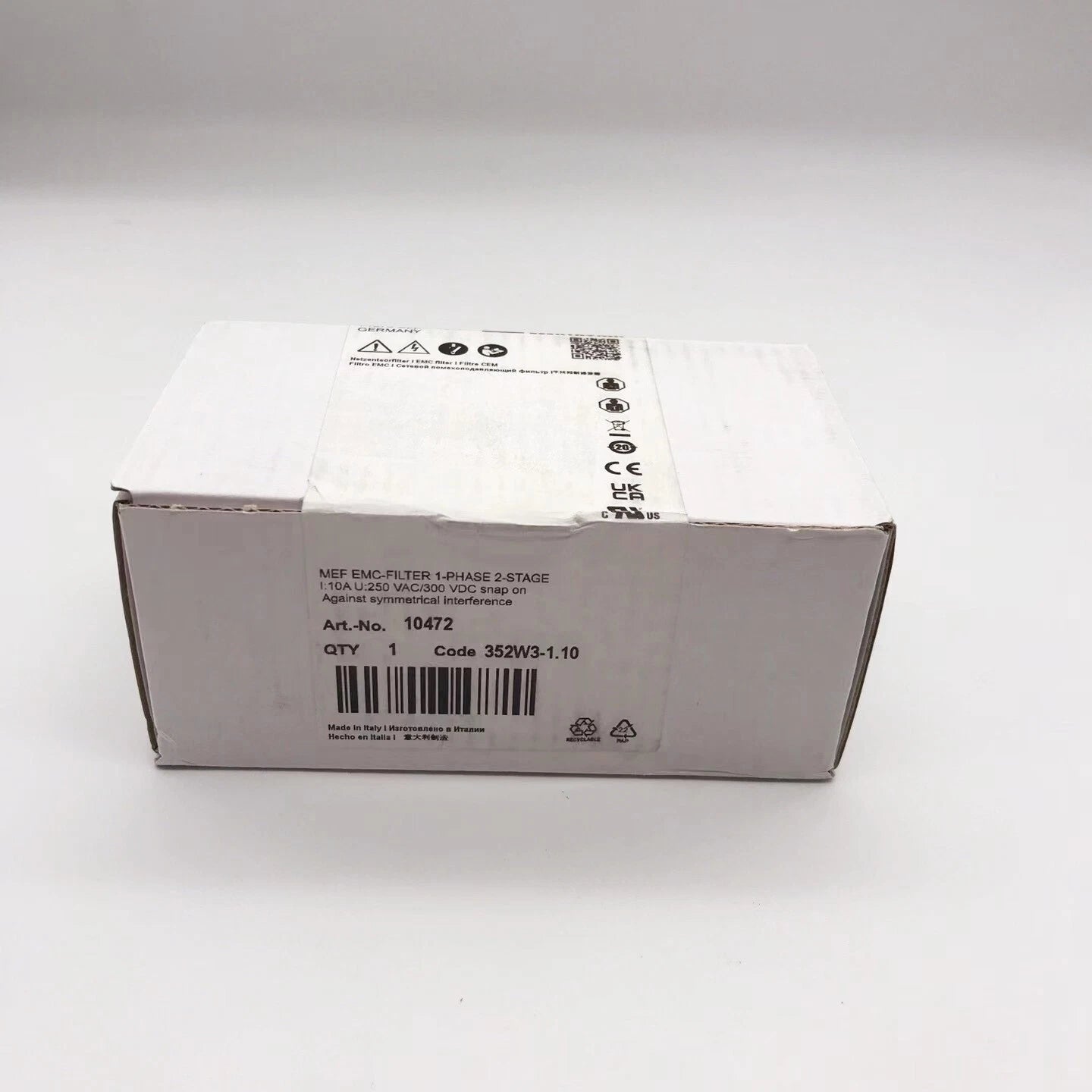 MURR ELEKTRONIK 10472 EMC Filter Free Shipping #P