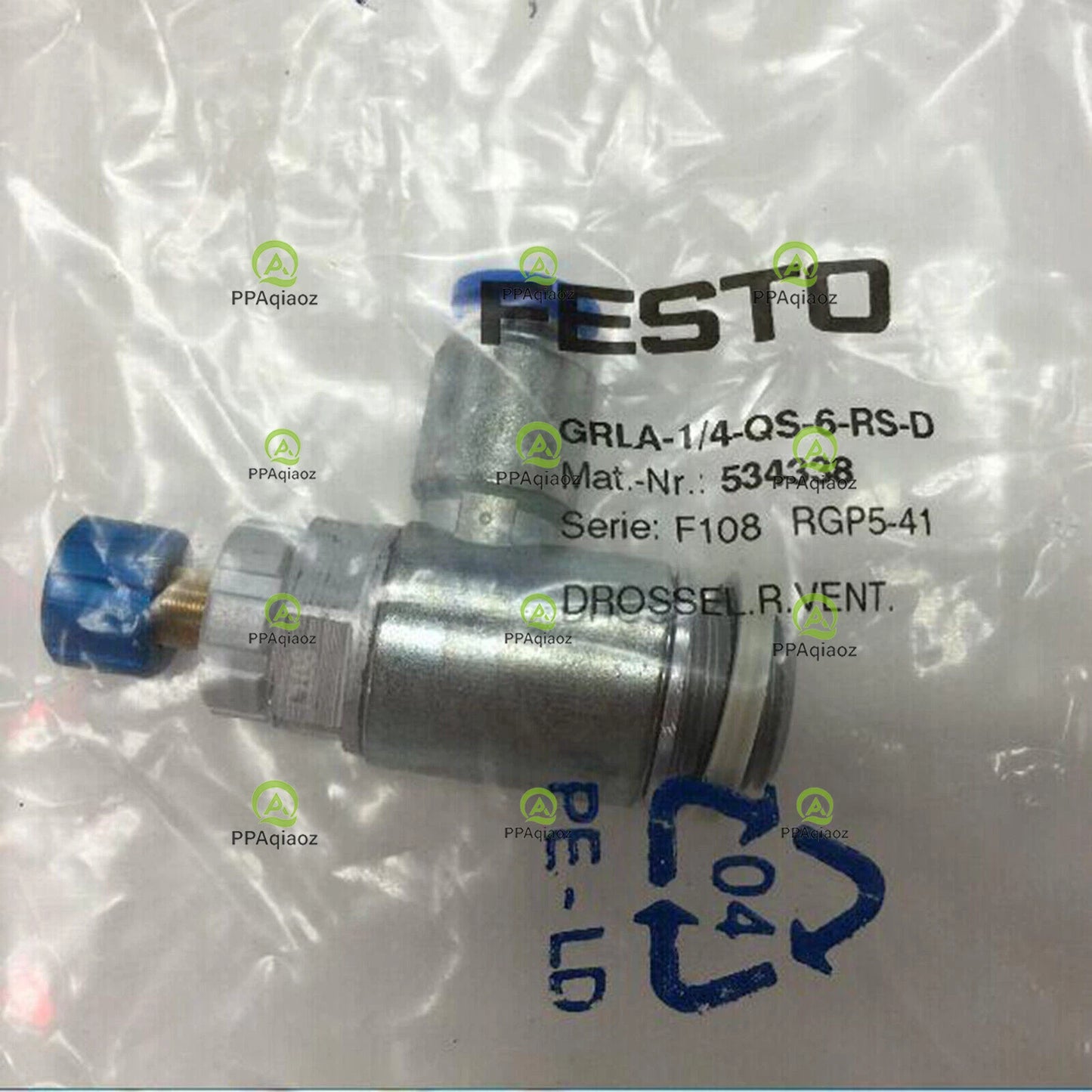 1PC  FESTO GRLA-1/4-QS-6-RS-D 534338 Free Shipping