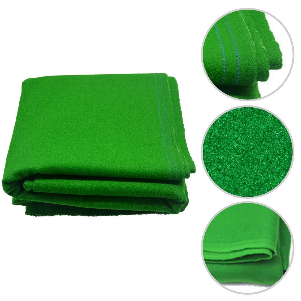 Billiard Table Felt Cloth 2 8 by 1 6 Meters Stable Rolling for Pool For Games