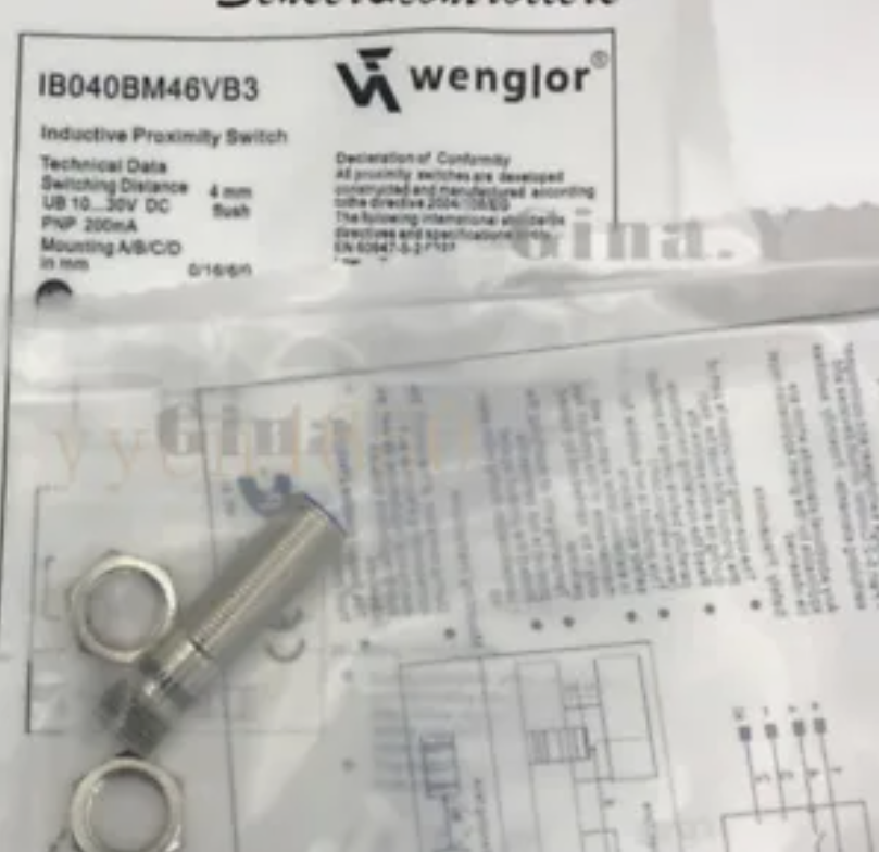 Wenglor IB040BM46VB3 Inductive Sensor PNP