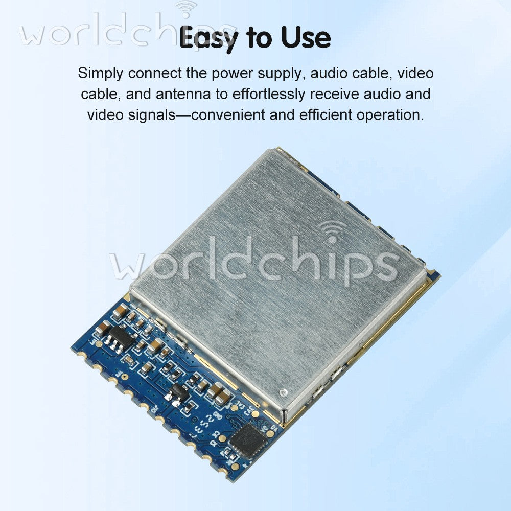 DC5V FPV Analog Wireless Video Receiver Module FM/PLL Video Receiving Module