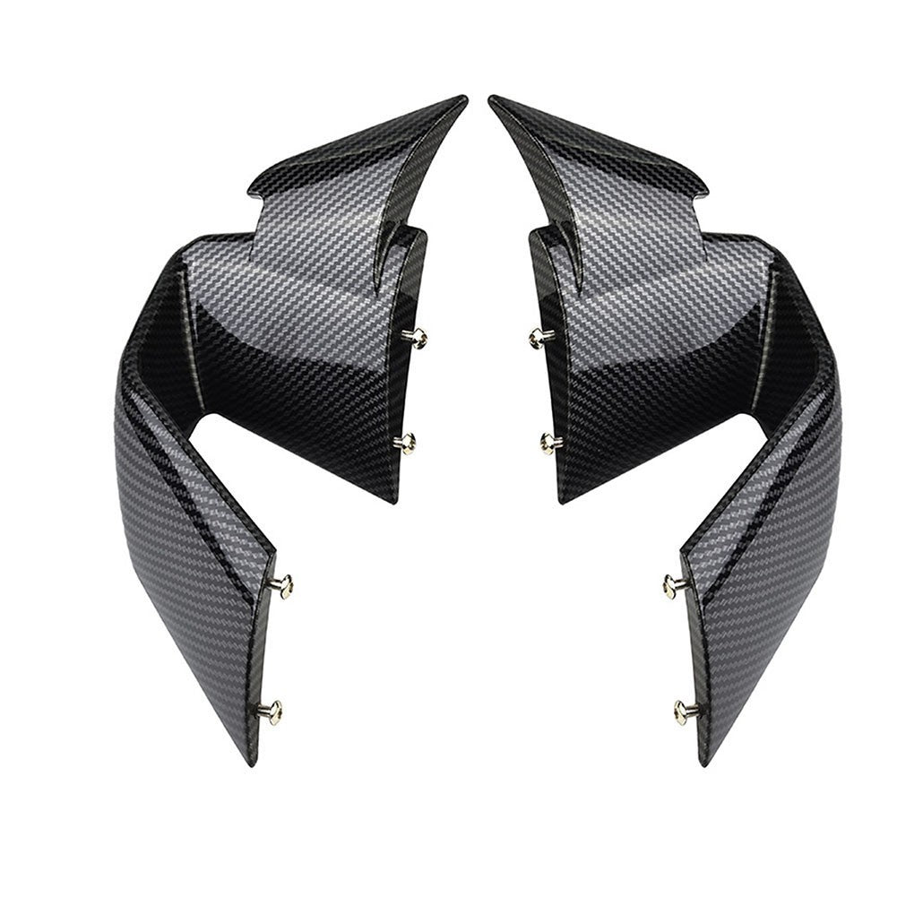 Spoilers in ABS Material for BMW S1000RR and M1000RR with Carbon Finish