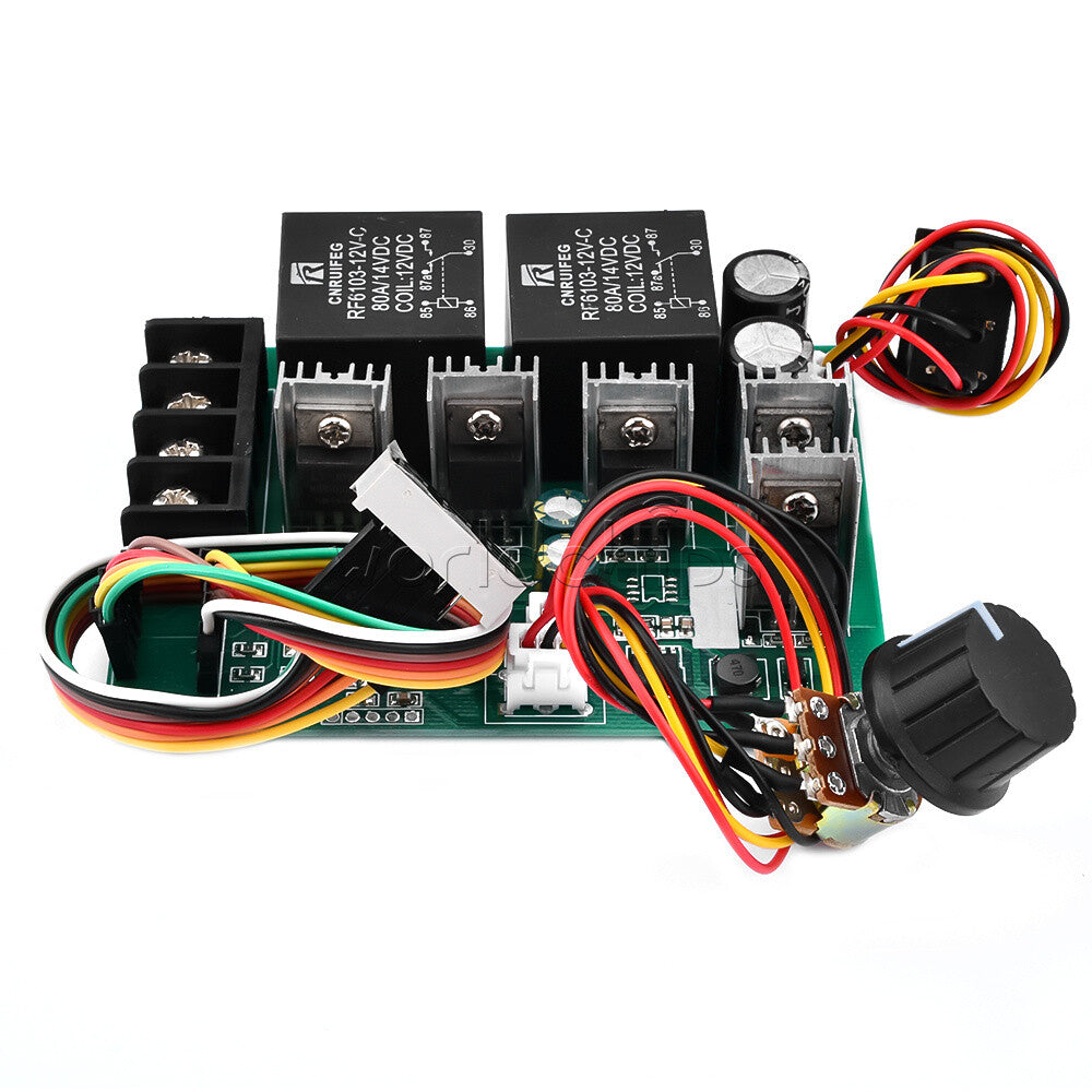 DC10-55V 40A PWM Speed Regulator Function DC Brush Motor Controller Switch