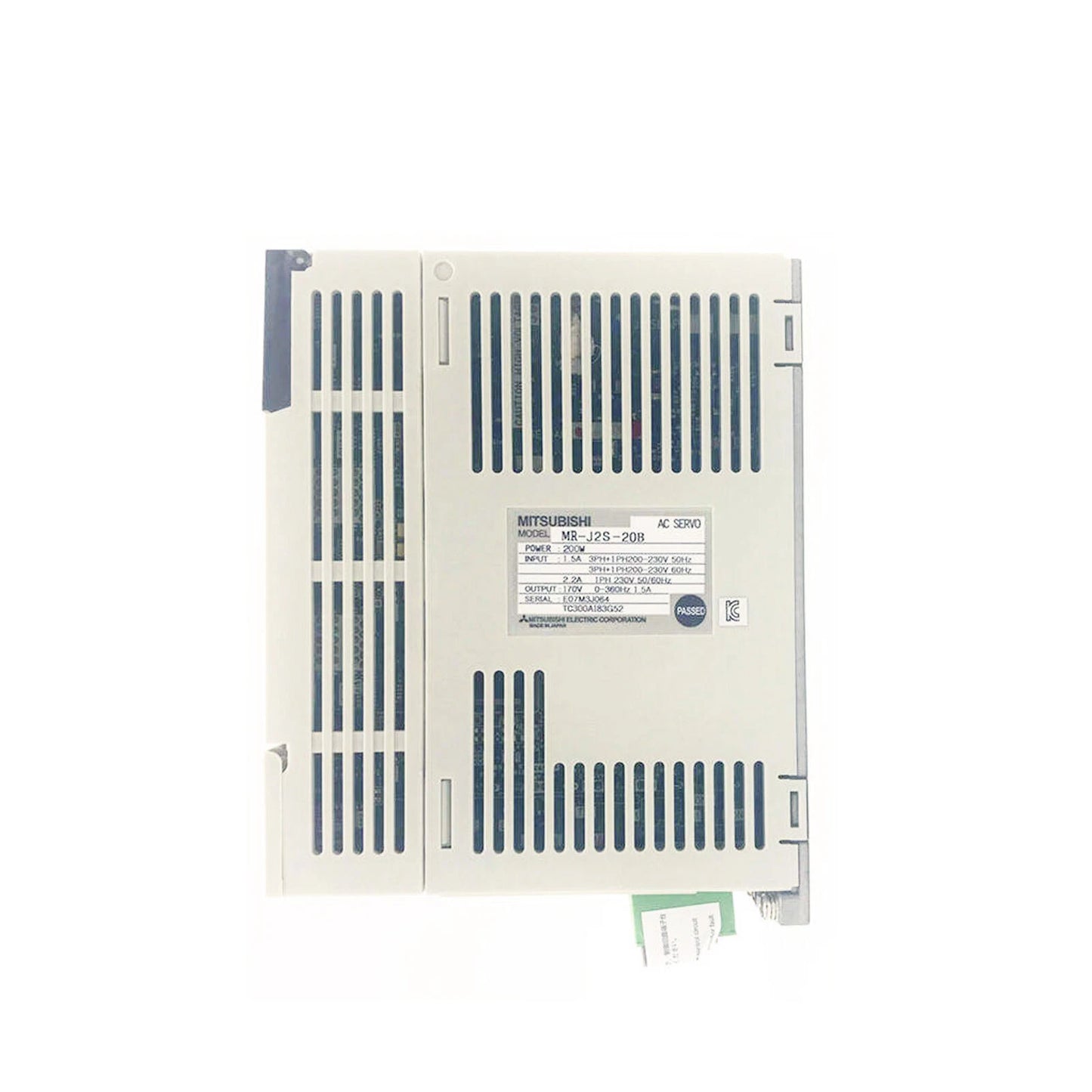 MITSUBISHI MR-J2S-20B Servo Drive #P