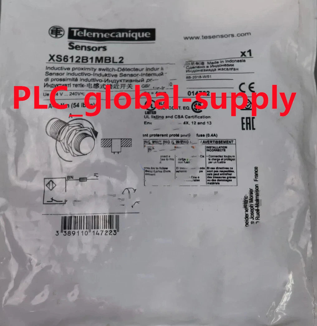 1PCS   Unopened XS612B1MBL2 Schneider XS612B1MBL2  Fast shipment #P