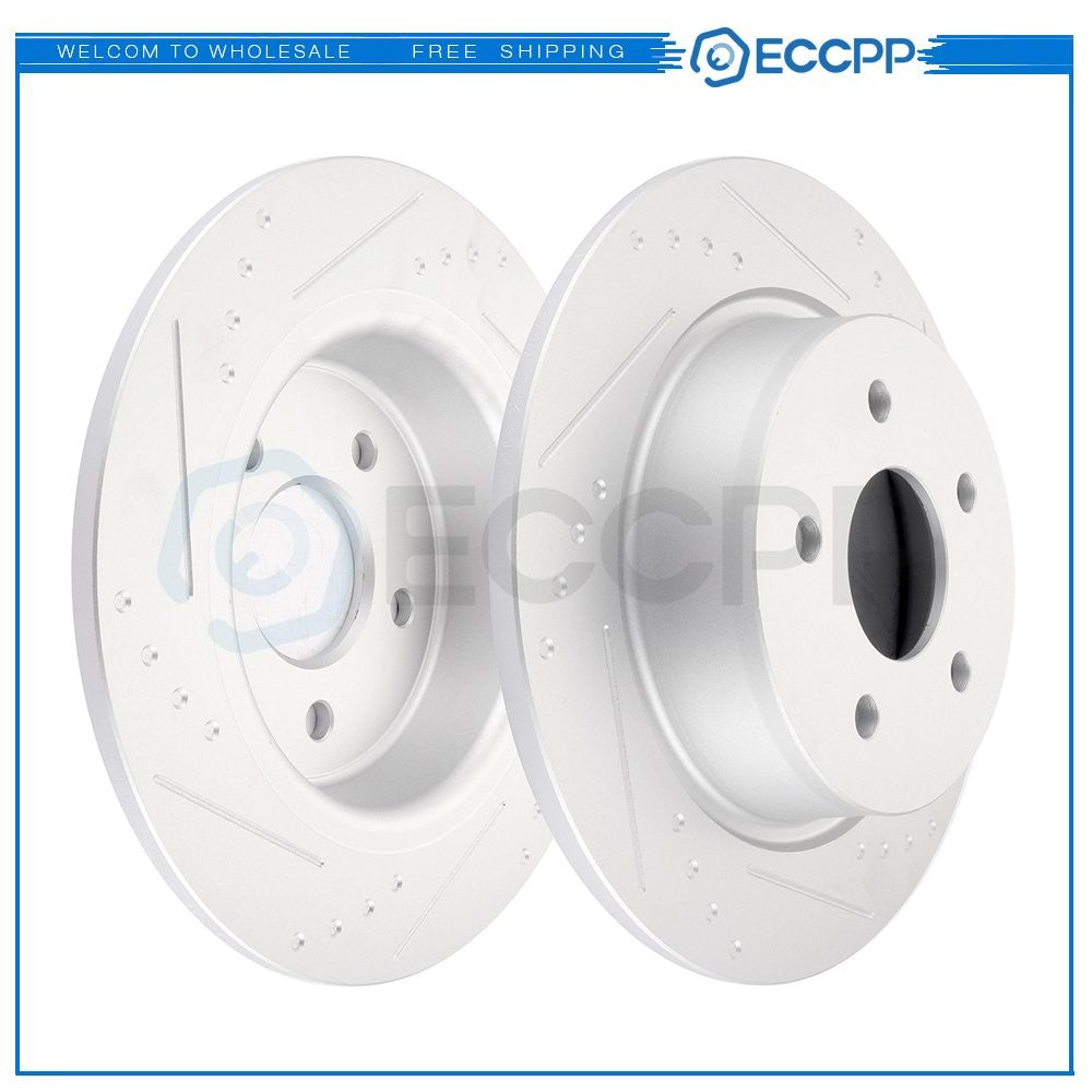 Rear Brake Disc Rotors For Ford C-Max Ford Escape 2014-2018 Ford Transit Connect