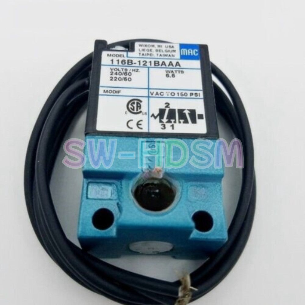 1PCS  for Mac Solenoid Valve 116B-121BAAA 240V/60Hz Freight Free