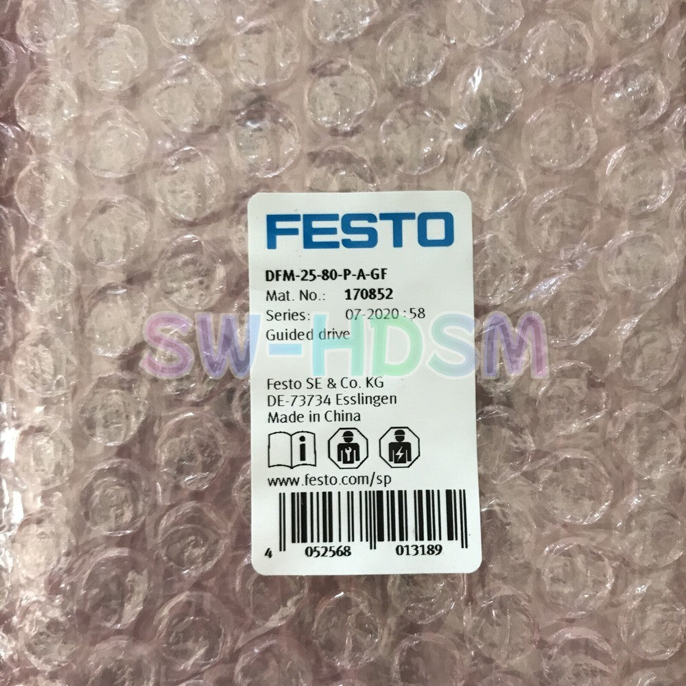1PCS  For FESTO DFM-25-80-P-A-GF 170852 Cylinder DFM2580PAGF freight free