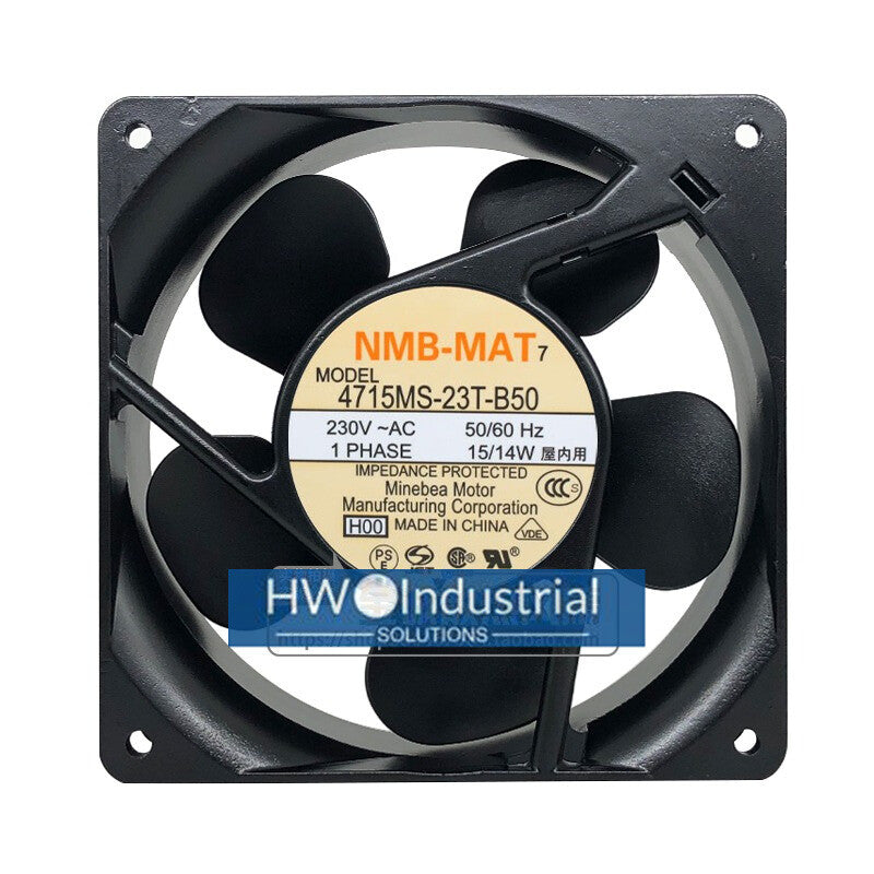 NMB-MAT 4715MS-23T-B50 220V 12038 12CM 15/14W Axial Flow Cooling Fan