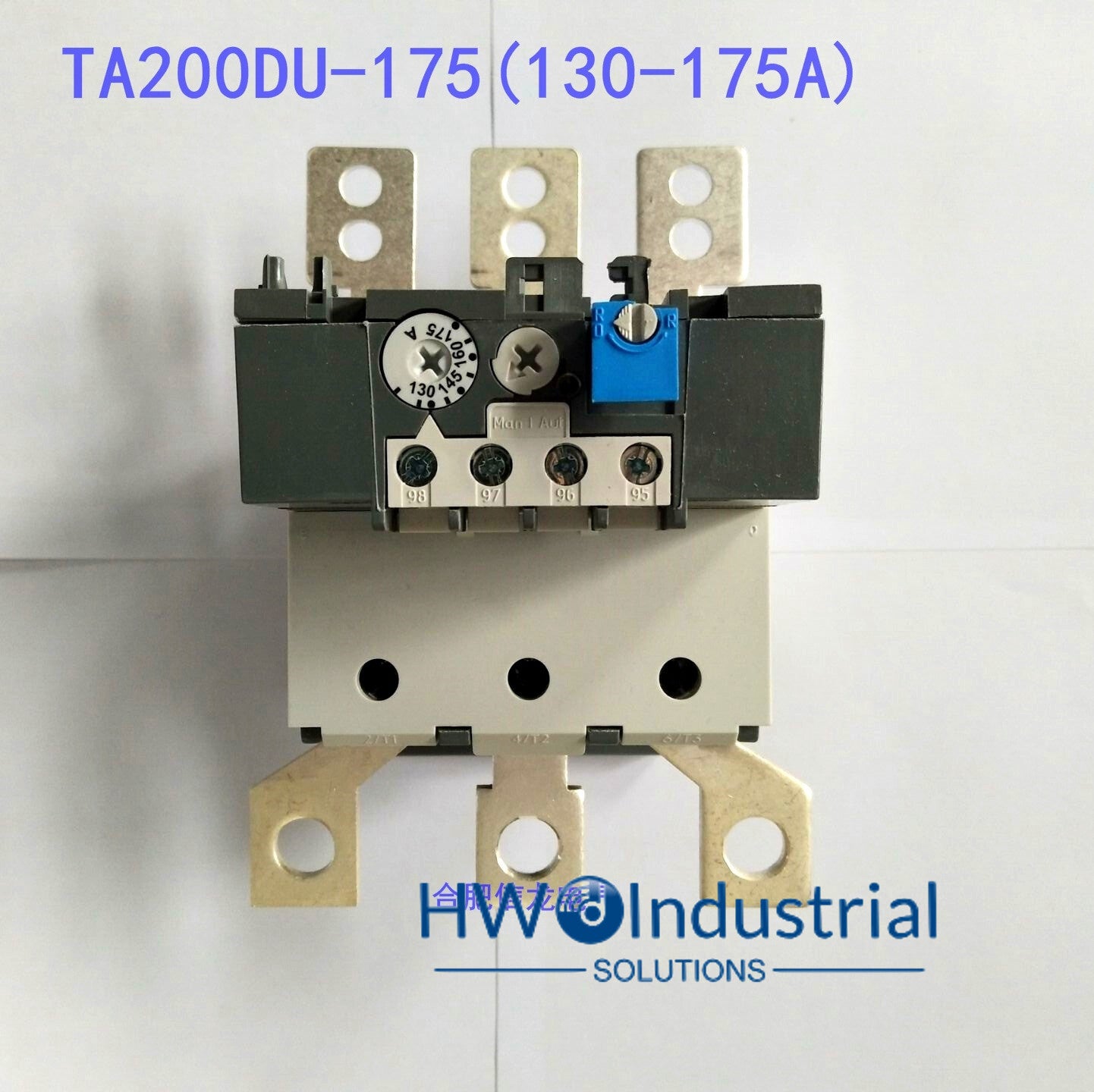 1PC  TA200DU175 TA200DU-175 130-175A ABB Thermal Overload Protection Relay
