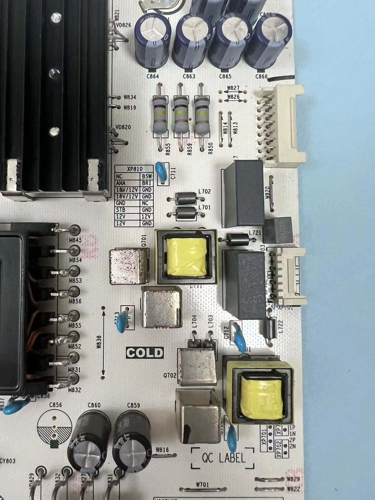RSAG7.820.9701/ROH Hisense Power Board 262075 HLL-5865WA for TV 70H6570G,70A6G