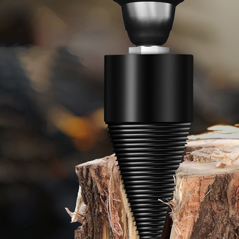 4pcs Firewood Log Splitter Drill Bits Screw Cone Driver for Power Drills