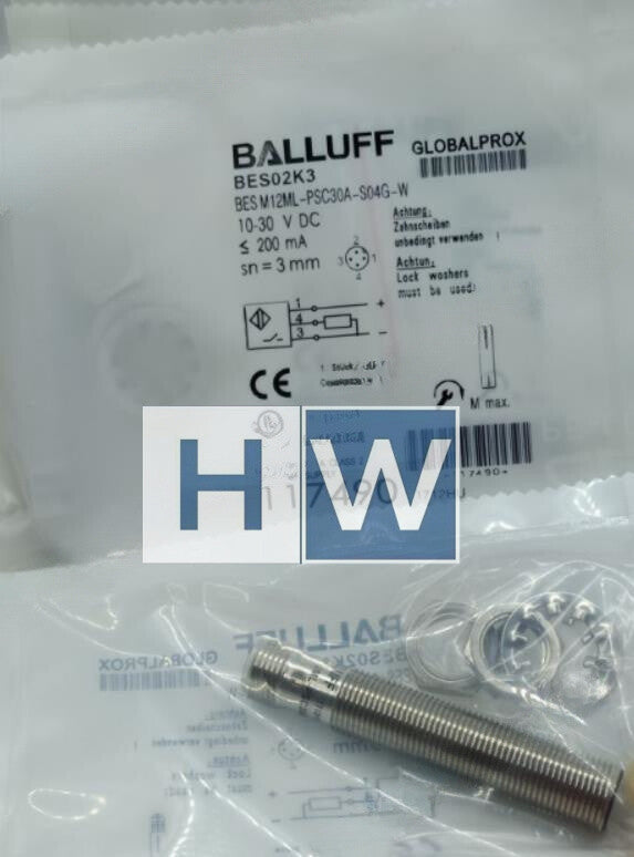 1PC Inductive Proximity Switch BES02K3 BES M12ML-PSC30A-S04G-W Sensor