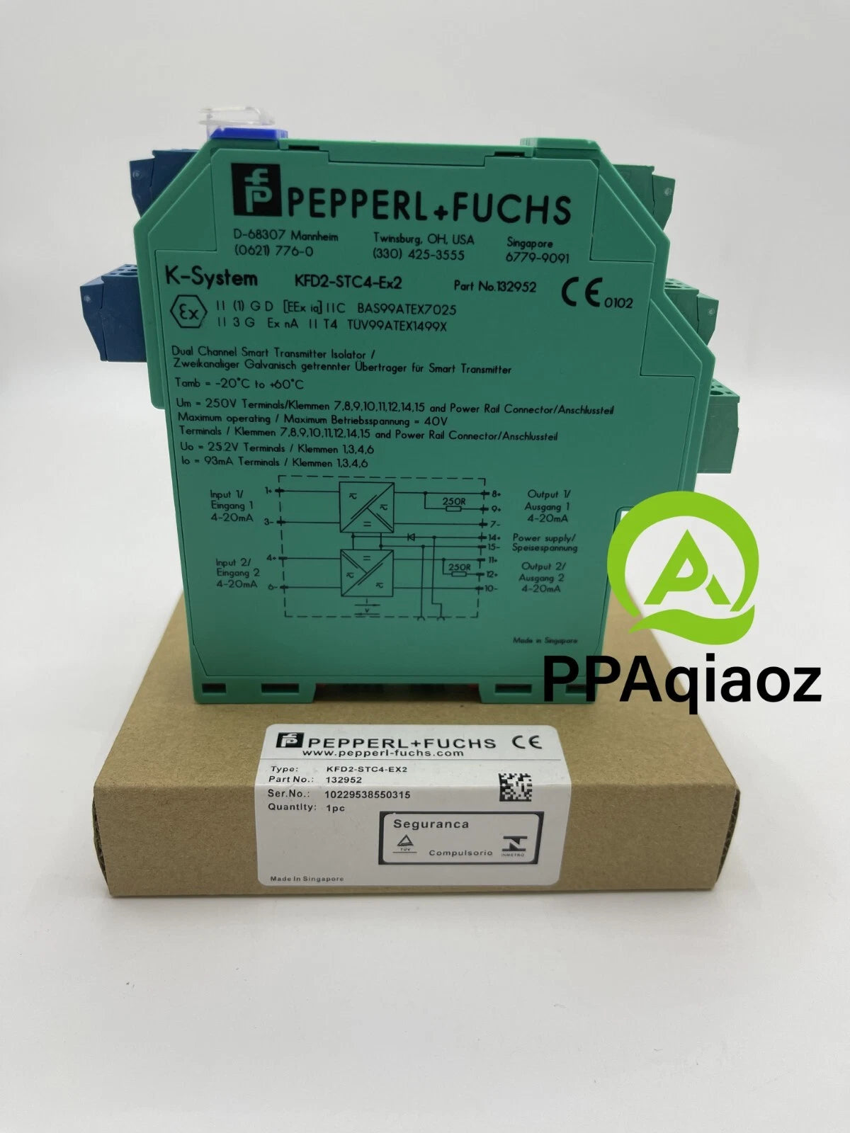 1Pcs  PEPPERL +FUCHS KFD2-STC4-EX2 Fast delivery