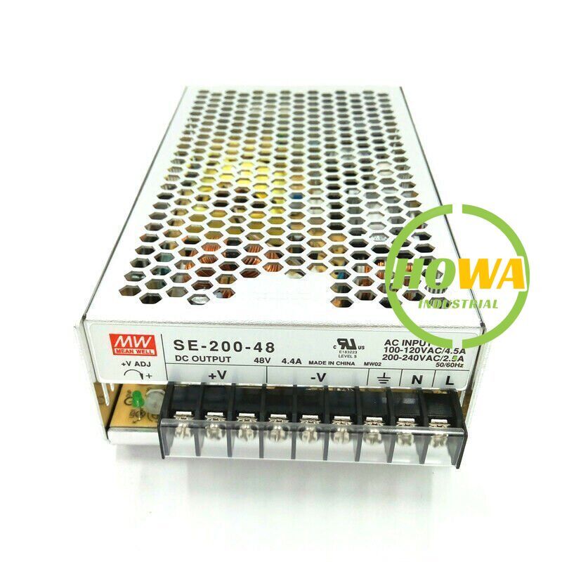 1/Piece SE-200-48 48V 4.4A MEAN WELL Switching power supply