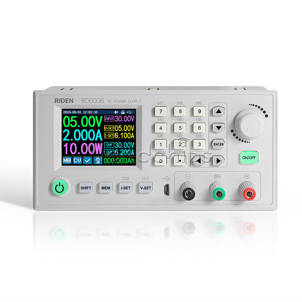 RD6012 60V Digital Control DC Adjustable Voltage USB WiFi Step-down Power Supply
