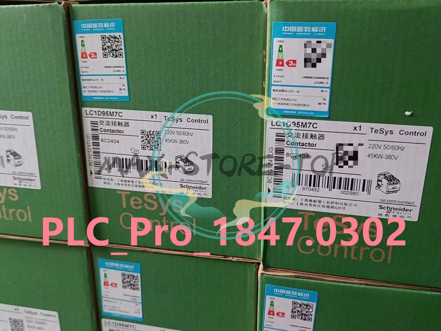 1PCS   Schneider LC1D95M7C Contactor With Coil 3P 95A AC 220V Fast ship