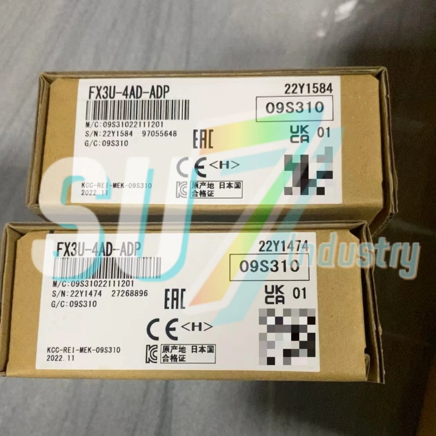 Mitsubishi FX3U-4AD-ADP PLC Module FX3U4ADADP# 1pcs