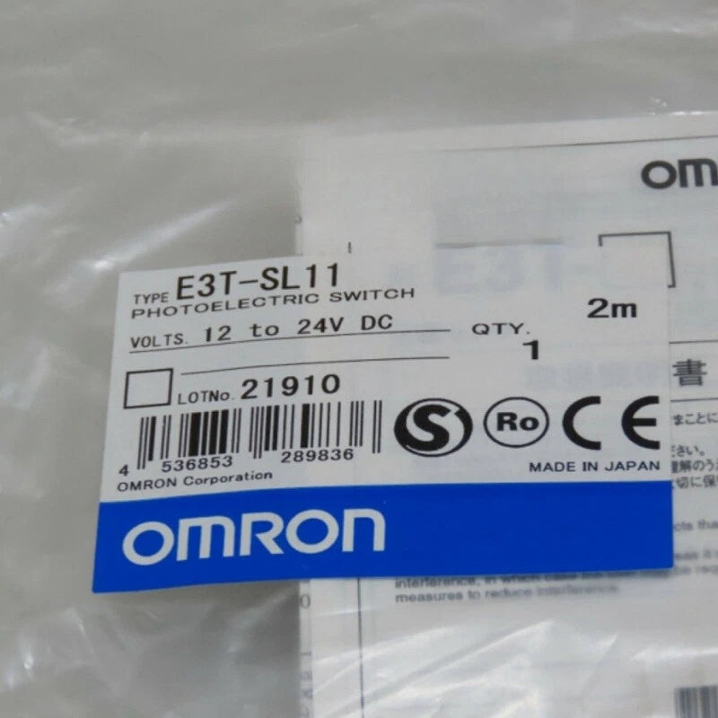 1PC Omron E3T-SL11 12-24VDC PhotoElectric Switch E3TSL11 Free shipping #P