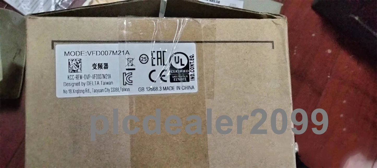 1PCS   DELTA VFD-M VFD007M21A 0.75KW 230V  One Year Warranty#P