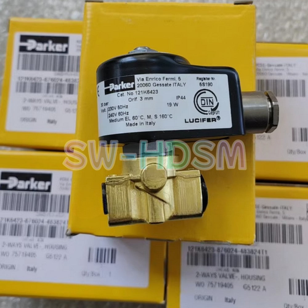 1PCS   for Parker 121K6423 120V Solenoid Valve Freight Free