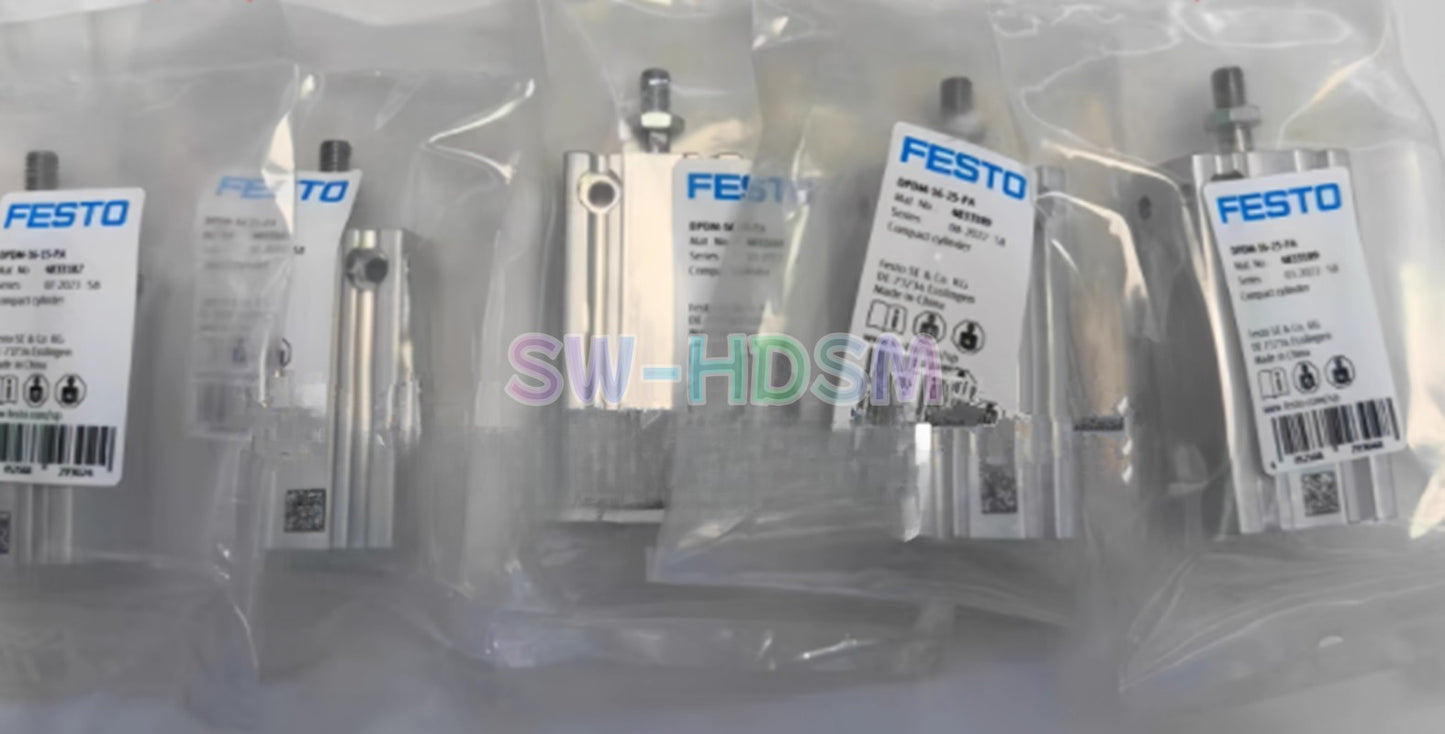 1PCS   DPDM-10-10-PA Pneumatic Cylinder Compact Cylinder FESTO Type