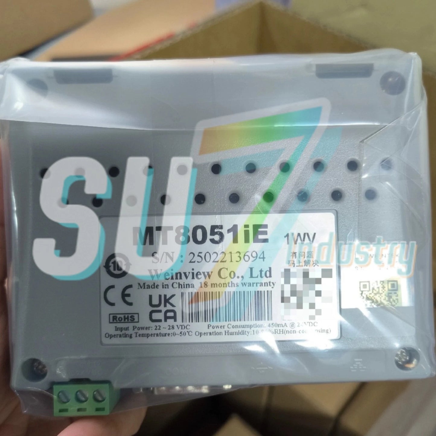 Weinview MT8051iE HMI Touch Screen# 1pcs    In Box