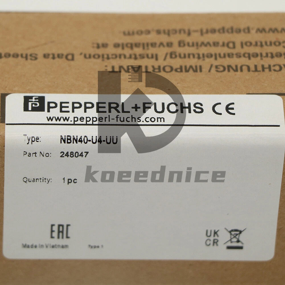 1PCS  PEPPERL + FUCHS  NBN40-U4-UU sensor #P