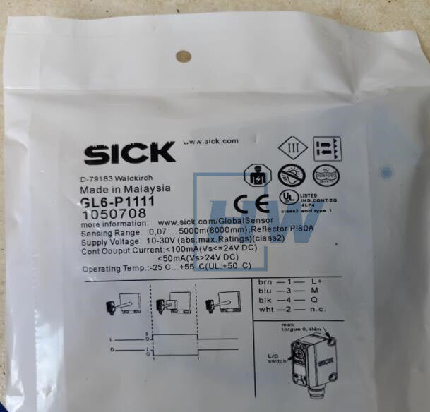 1PC  Diffuse Reflection Sensor GL6-P1111 GL6-P1112 GL6-P1212 GL6-P1211