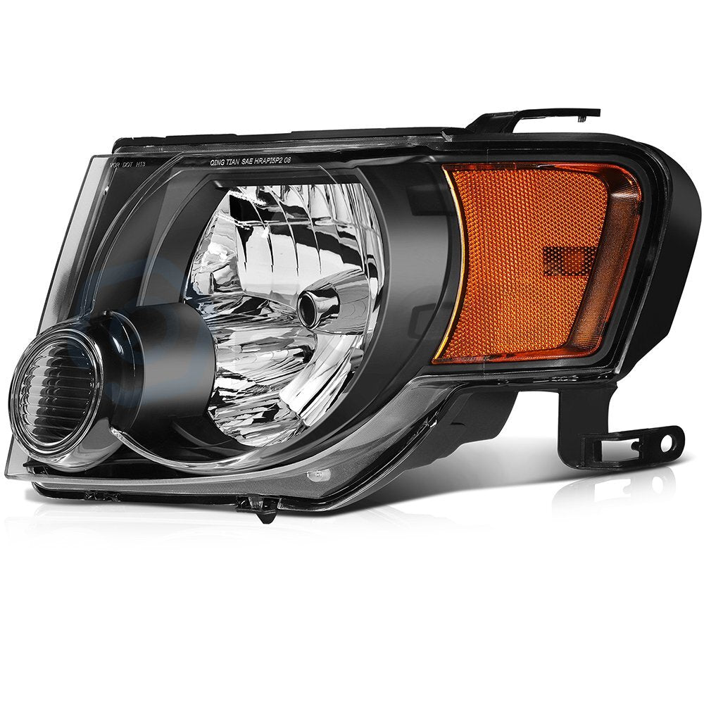 Fits 2008-2012 Ford Escape SUV Front Headlights Assembly Left + Right Sides Set