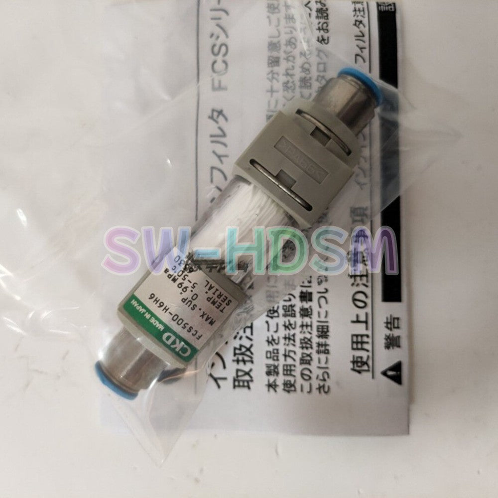 1PCS  FOR CKD Small Precision Air Source Filter FCS500-H6H6 Freight Free