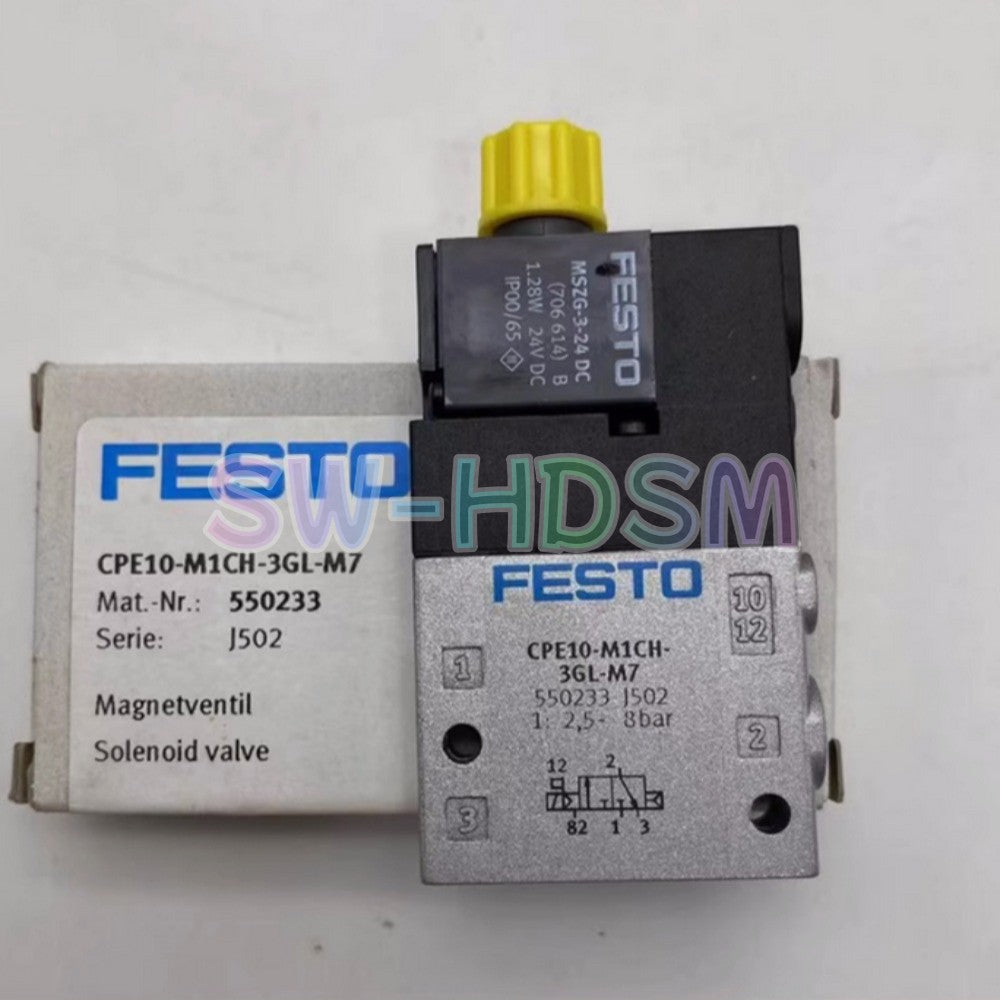 1PCS   Festo Solenoid Valve CPE10-M1CH-3GL-M7 freight free