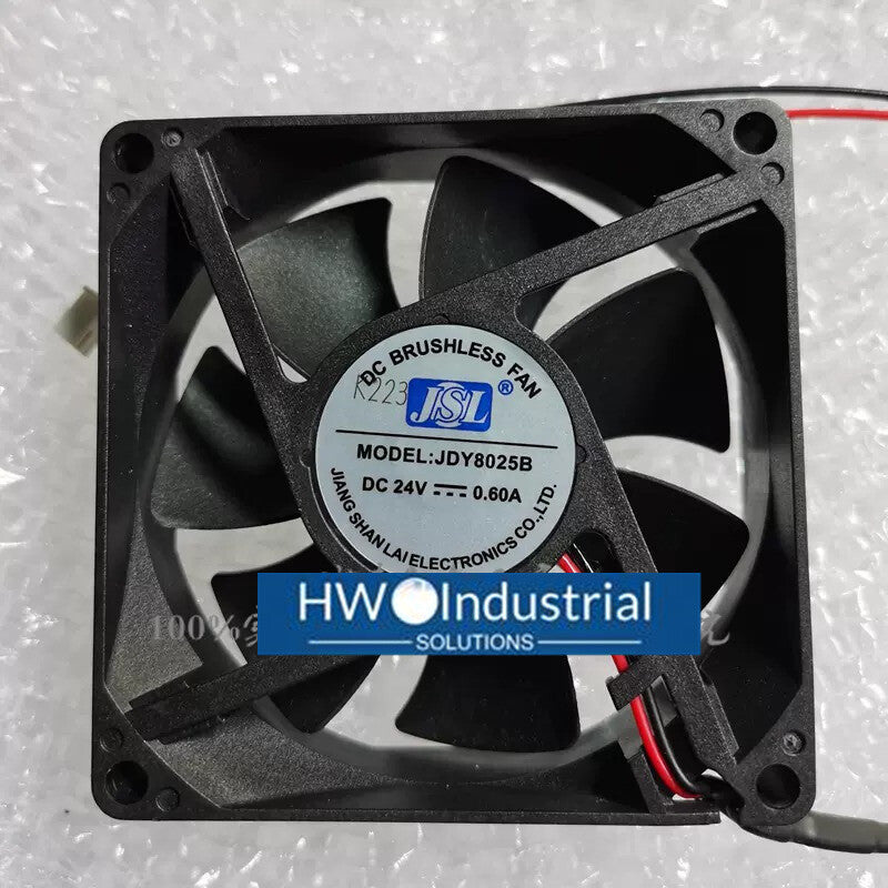 JSL 8cm JDY8025B DC24V 0.60A 8025 Inverter Welding Machine Air Flow Cooling Fan