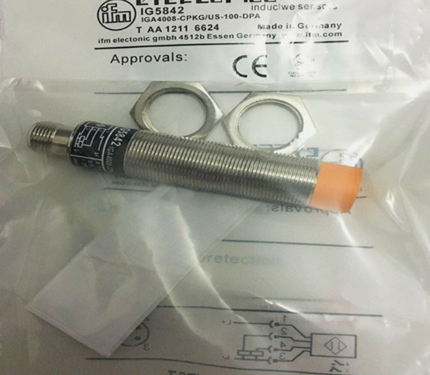 For IFM IG5842 IGA4008-CPKG/US-100-DPA Proximity Switch